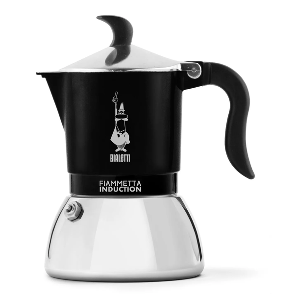 Bialetti Fiammetta 4 adagos Kotyogós kávéfőző - Fekete