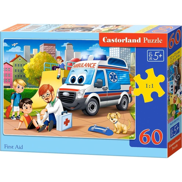 Castorland 60 db-os Puzzle - Elsősegély B-066193