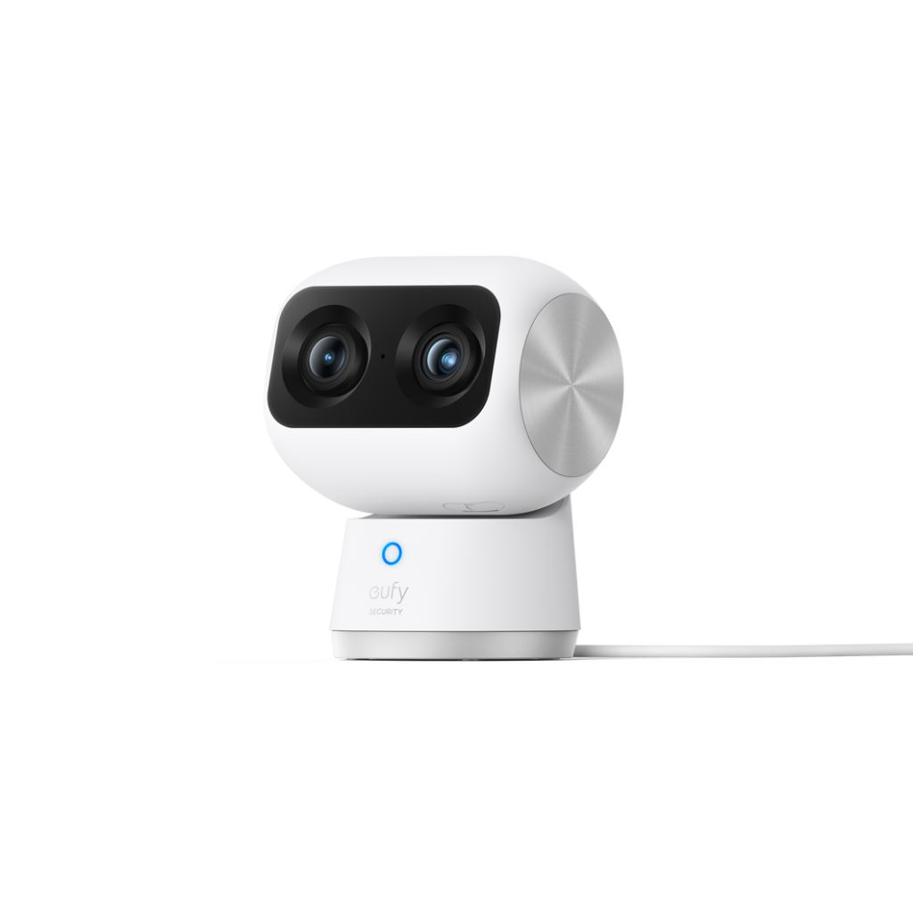 Eufy S330 4K IndoorCam Dual Izzó IP biztonsági kamera Beltéri 3840 x 2160 pixelek Asztali (T8416321)