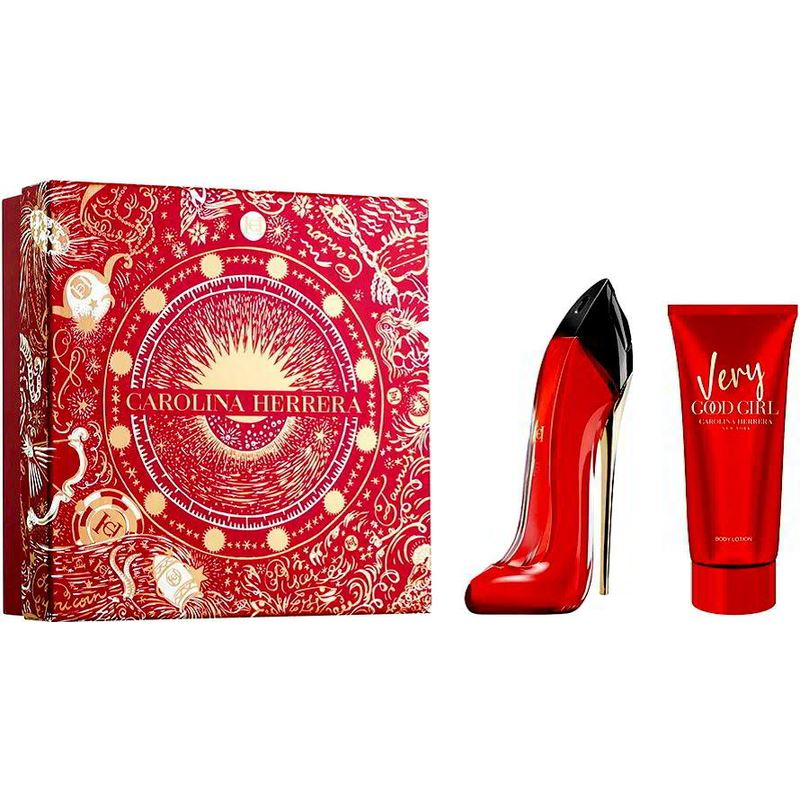 Carolina Herrera Very Good Girl EDP 80ml + testápoló 100ml ajándékcsomag Hölgyeknek (8411061075203)