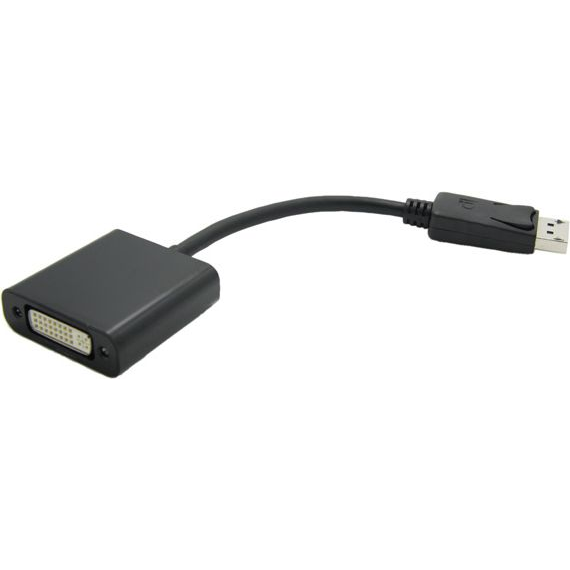 Value Kijelző csatlakozó / DVI Átalakító kábel DisplayPort dugó, DVI-D 24+1 pólusú Aljzat 0.15 m Fekete 12.99.3133 DisplayPort kábel