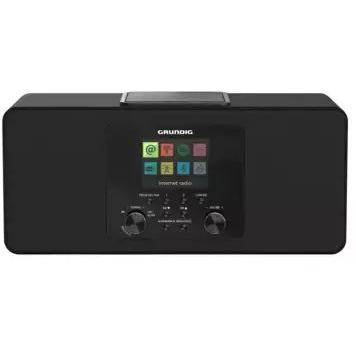 Grundig DTR 6100 2.1 DAB+ WEB Hordozható Analóg és digitális Fekete (GTR1180)