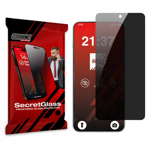 Matowe szkło prywatyzujące GrizzGlass SecretGlass do Oppo K13