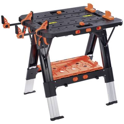 JORGENSEN M60Pr 2 az 1-ben mobil munkapad magassága állítható (Sz x Mé) 635 mm x 787 mm 1 db (M60Pro)