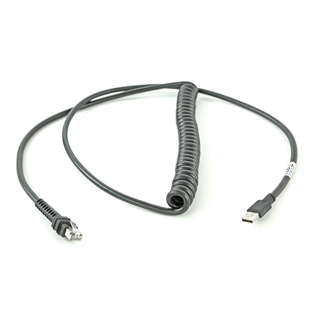 Zebra Shielded USB kábel 9in (CBA-UF6-C12ZAR) (CBA-UF6-C12ZAR)