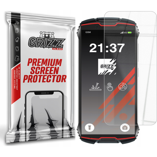 Szkło hybrydowe GrizzGlass HybridGlass do Cubot King Kong Mini 2 Pro