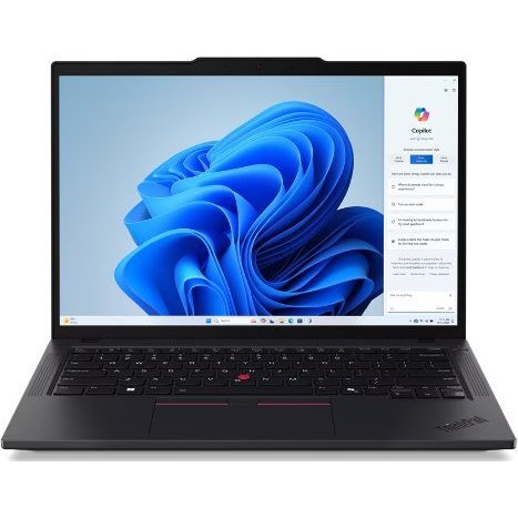 Lenovo ThinkPad T14 Intel Core Ultra 7 155U Ноутбук 35,6 см (14") WUXGA 32 GB DDR5-SDRAM 1 TB SSD Wi-Fi 6E (802.11ax) Windows 11 Pro Черен