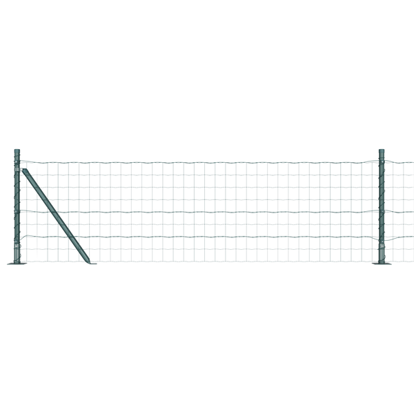Euro Kerítés 13 Flangos Oszloppal 0.4x25 m Galvanizált Acél