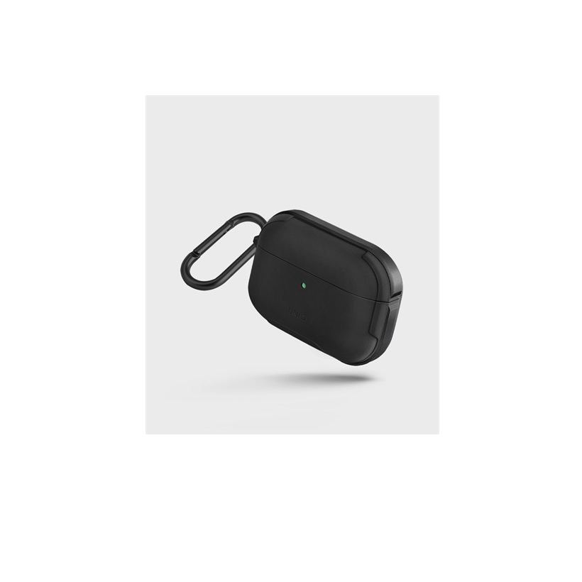 Uniq Valencia Apple Airpods Pro tok - Fekete (UNIQ-AIRPODSPRO-VALBLK)