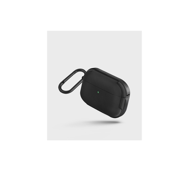 Husa casti Uniq Valencia pentru AirPods Pro, Negru