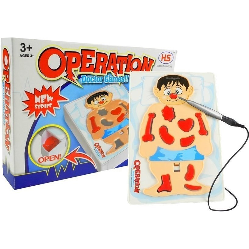 Lean Toys Oktatójáték Operáció Kis Doktor Beteg (2155)