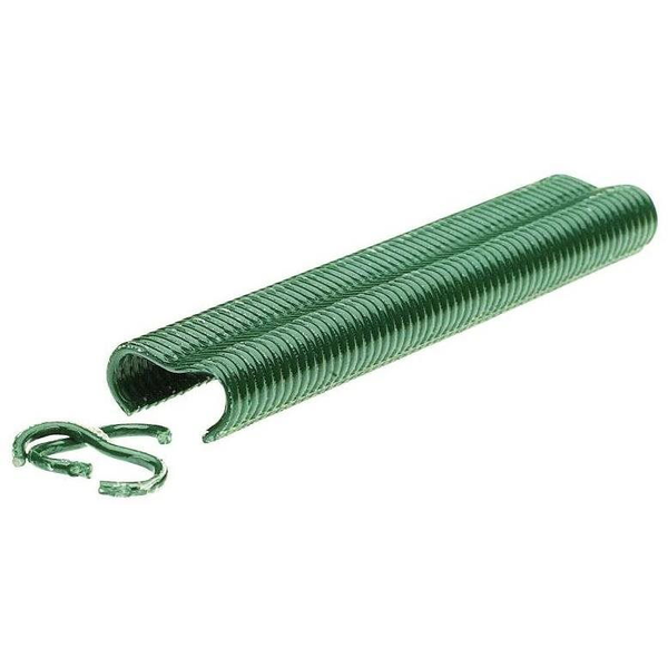Rapid Kerítés kapocs, VR22/5-11 mm, 215 db, acél, zöld PET bevonat, buborékfóliás csomagolásban