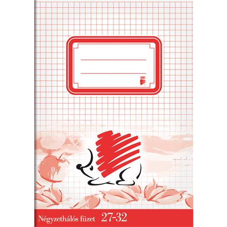 ICO Süni 32 lapos A5 négyzetrácsos füzet (7500051000)