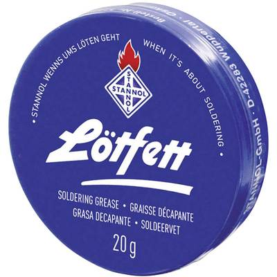 Forrasztókenőcs, forrasztózsír 174083 tartalom 20 g, F-SW 21 (174091)