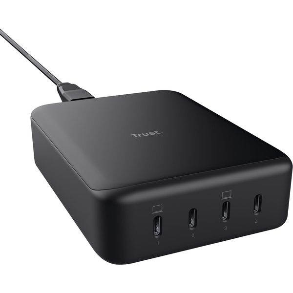 Trust MAXO 240W 4-PORT USB-C töltőfej