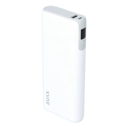 AVAX PB202W VITALITY PD/Type C 65W+QC 18W gyorstöltő Powerbank 20.000mAh fehér (5999574480224) (5999574480224)