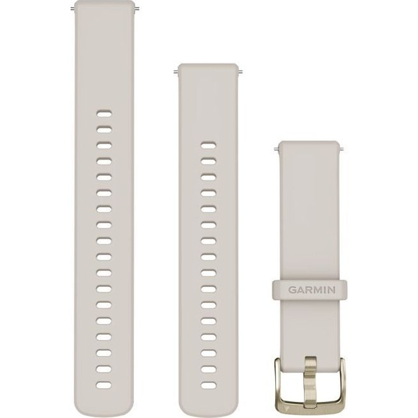  Garmin Garmin watch strap Venu 3S 18mm, ivory/gold