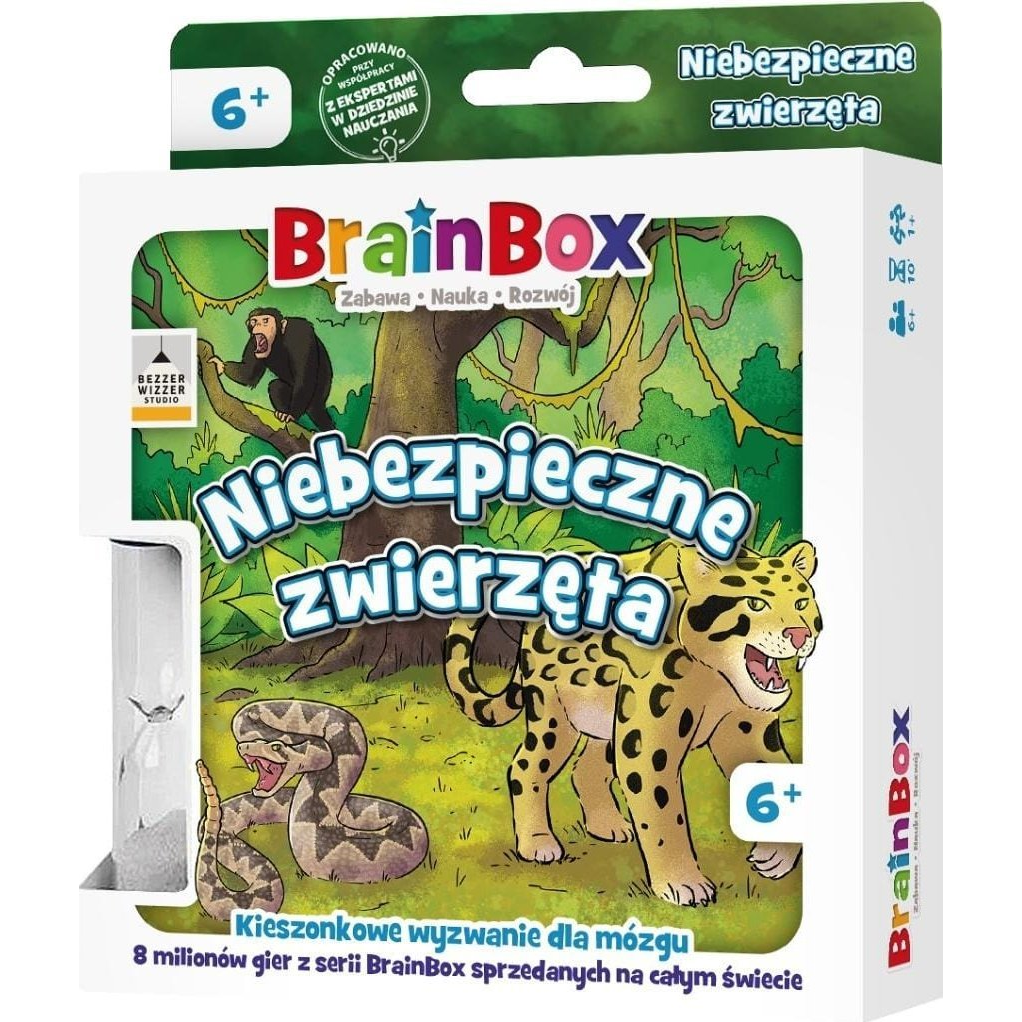 Rebel BrainBox Pocket - Veszélyes állatok társasjáték