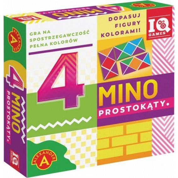 Александър 4-Мино Правъгълници Логическа настолна игра