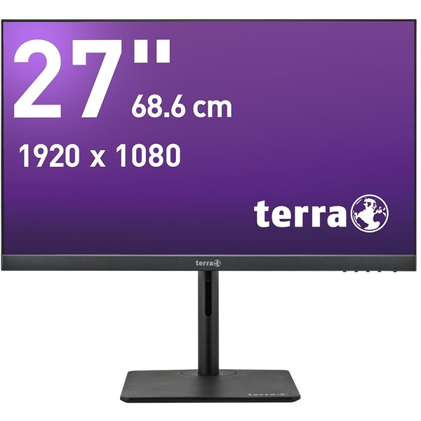 TERRA LCD/LED 2727W HA IPS V3 black HDMI/DP/USB-C, GREENLINE PLUS Monitor PC 68,6 cm (27") Full HD Nero
