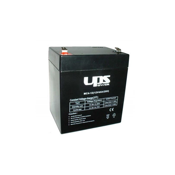 UPS Power zselés ólomsavas gondozásmentes akkumulátor 12V 4000mAh 104x100x70mm (MC4-12)