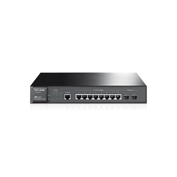 TP-Link JetStream TL-SG3210 switch Gestionado L2/L3 Gigabit Ethernet (10/100/1000) 1U Negro