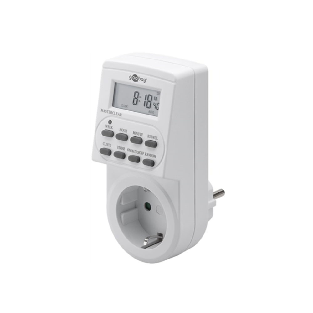 Goobay 51277 Digitális Beltéri Időzítős konnektor (51277)