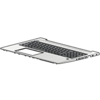 HP L45091-031 laptop alkatrész Alapburkolat + billentyűzet