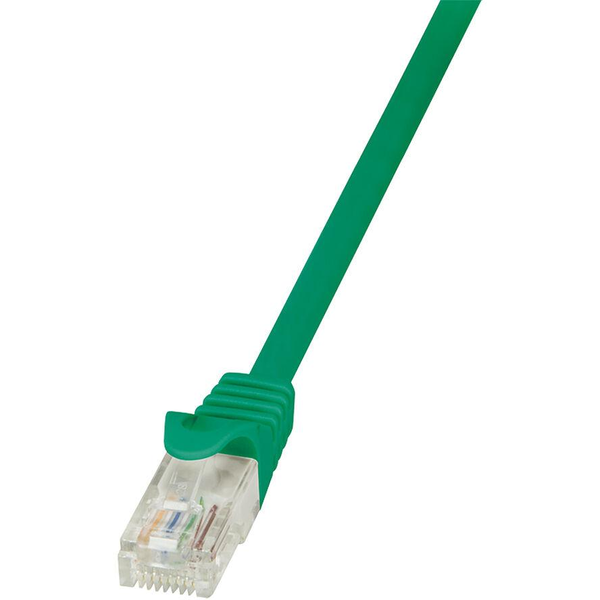 LogiLink Patchkabel CAT5e  U/UTP AWG26/7  3m    grün