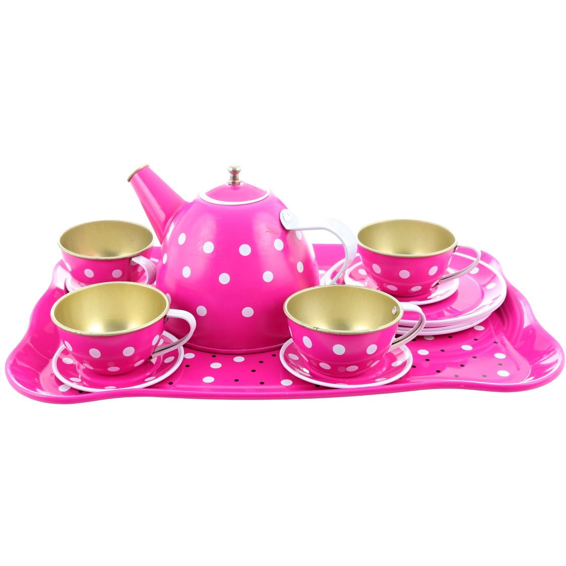 Lamps teáskészlet, pöttyös, ón (8592386161465)