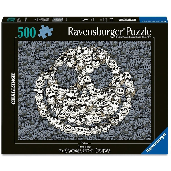 Ravensburger 500 db-os Puzzle - Lehetetlen Puzzle - Karácsonyi Lidércnyomás 12001501 