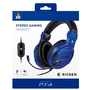 Слушалка Gaming Stereo BigBen Headset, Лиценз за Sony Playstation, PC, Jack 3.5 мм, Кабел 1.2 м, Син