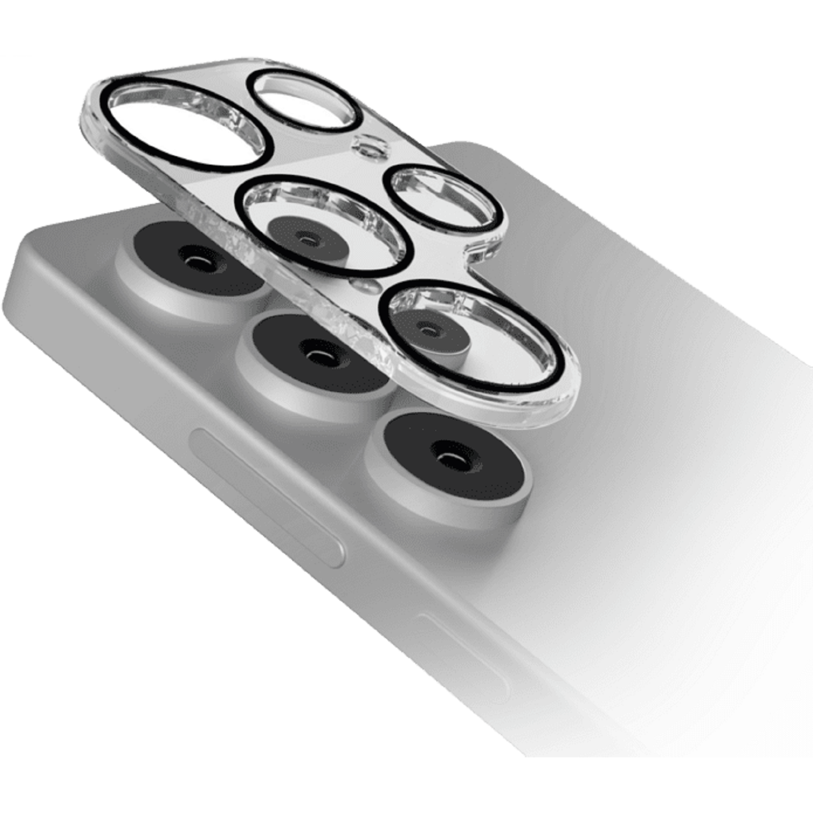 SBS Glas SP Samsung Galaxy S25 Ultra Kamera lencsevédő - Átlátszó (TECAMGLSAS25U)