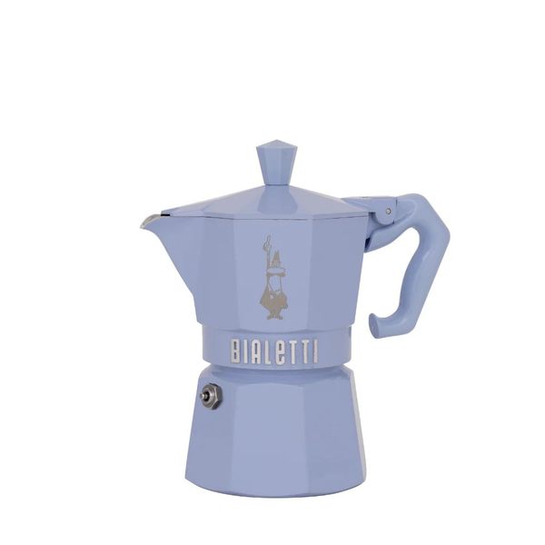 Bialetti Moka Exclusive 3 személyes kávéfőző világoskék (9061)