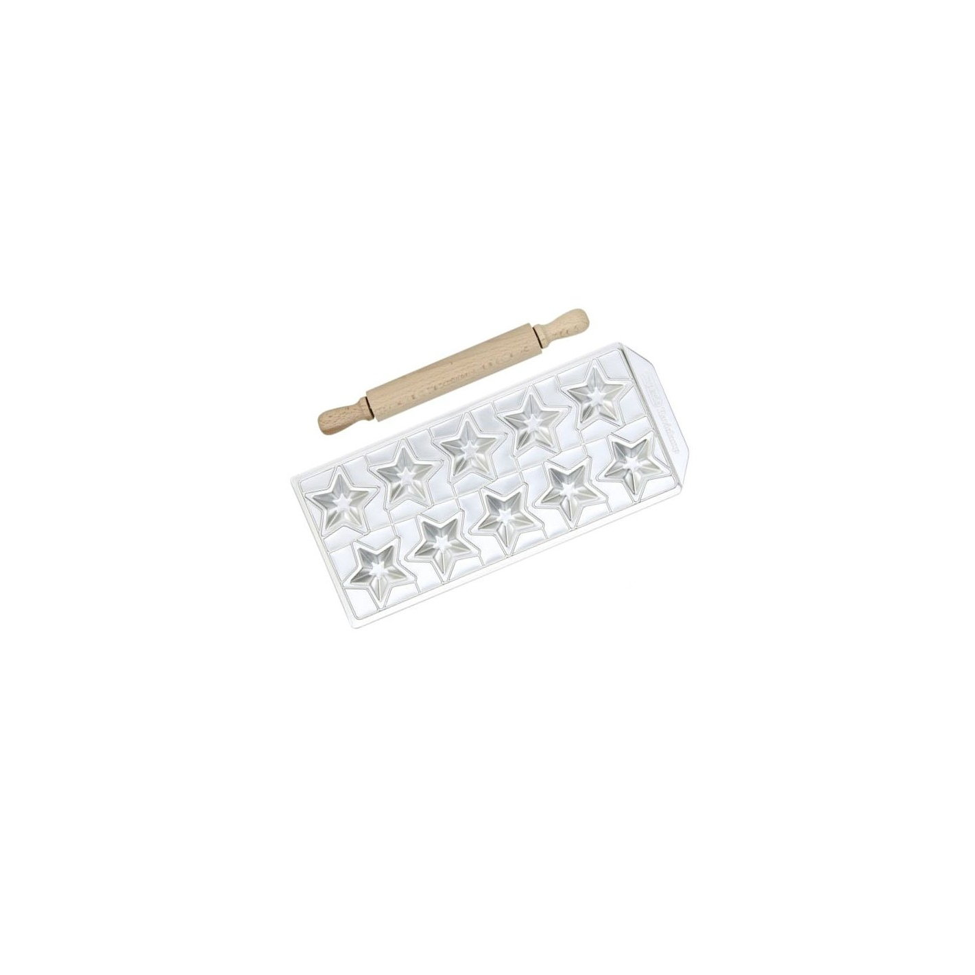 Imperia Ravioli Stelline Csillag alakú ravioli forma nyújtóval - 10 osztás (4312)