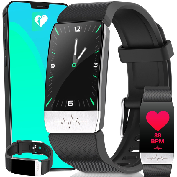 Ceasul sportiv Retoo Smartwatch cu funcții de monitorizare a stării de sănătate și tensiometru