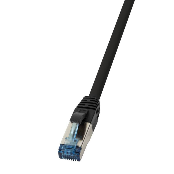 LogiLink CQ6065S síťový kabel 3 m Cat6a S/FTP (S-STP) černý