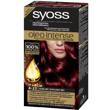SYOSS Oleo Intense 4-23 Burgundi vörös (50 ml)