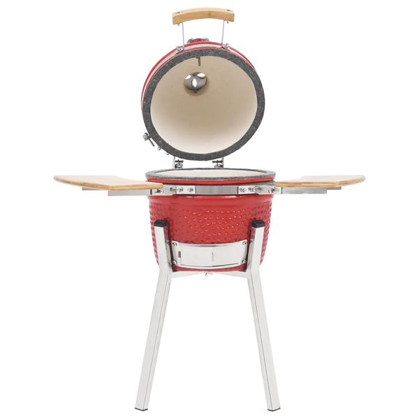 Kamado kerámia füstölővel kombinált grillező 76 cm