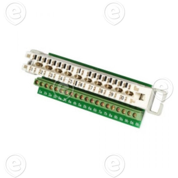 EFB 46085.1 Adapter Trennleiste 10DA/LSA Schraubklemme