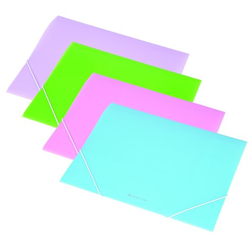 PantaPlast Mapa z zavihki in elastiko Focus zelena