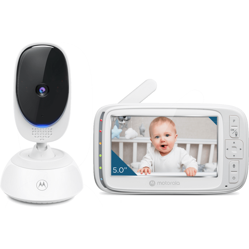 Motorola VM75 Wireless Akkus Digitális Babamonitor Bébiőr - Fehér (5055374712368)