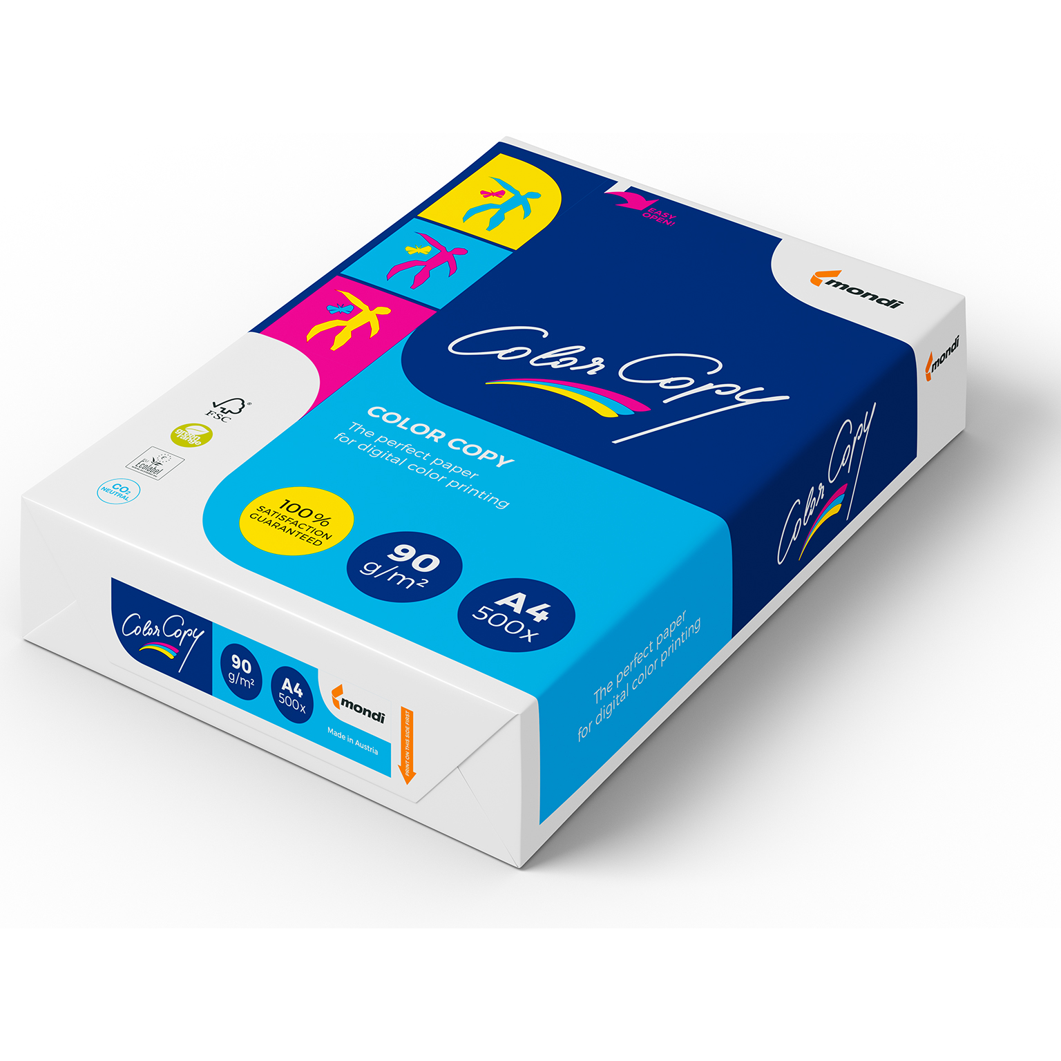 MONDI Color Copy A4 90g nyomtatópapír (500 db/csomag) (CC490)