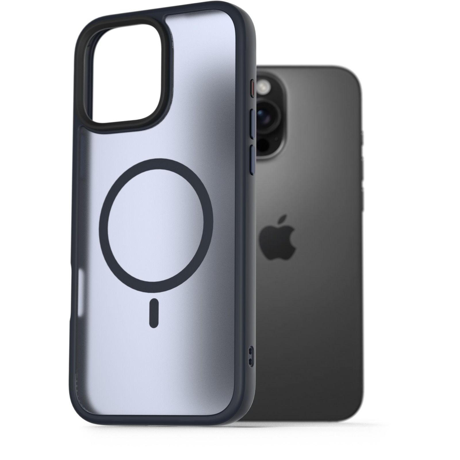 AlzaGuard Matte Case iPhone 16 Pro Max Magsafe sötétkék tok (AGD-PCMM60L)