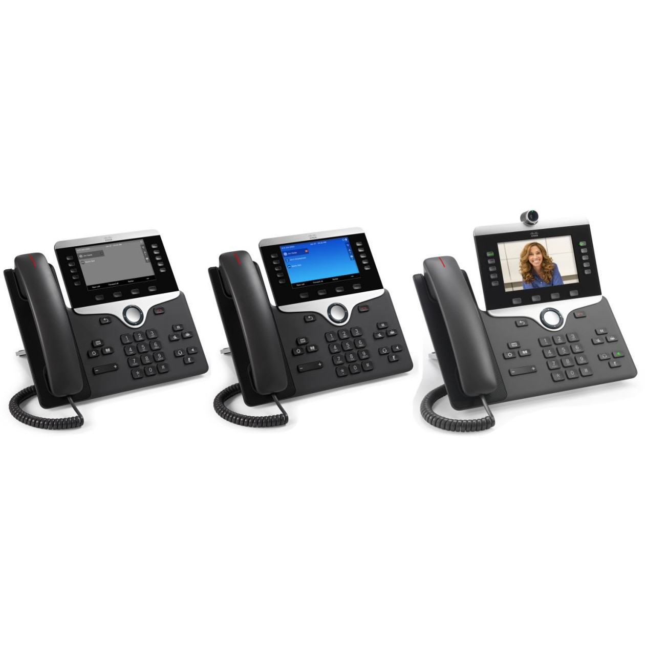 Cisco 8811 IP telefon Fekete LCD (CP-8811-3PCC-K9=)