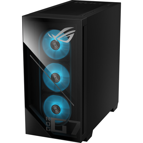 ASUS ROG G700 GM700TZ-R9800X008W AMD Ryzen™ 7 9800X3D 64 GB DDR5-SDRAM 2 TB SSD NVIDIA GeForce RTX 5090 Windows 11 Home Tower PC Fekete