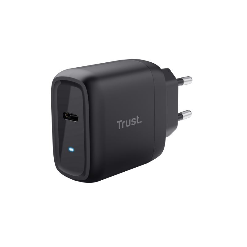Trust Maxo 45W USB-C hálózati töltő fekete (24816) (trust24816)