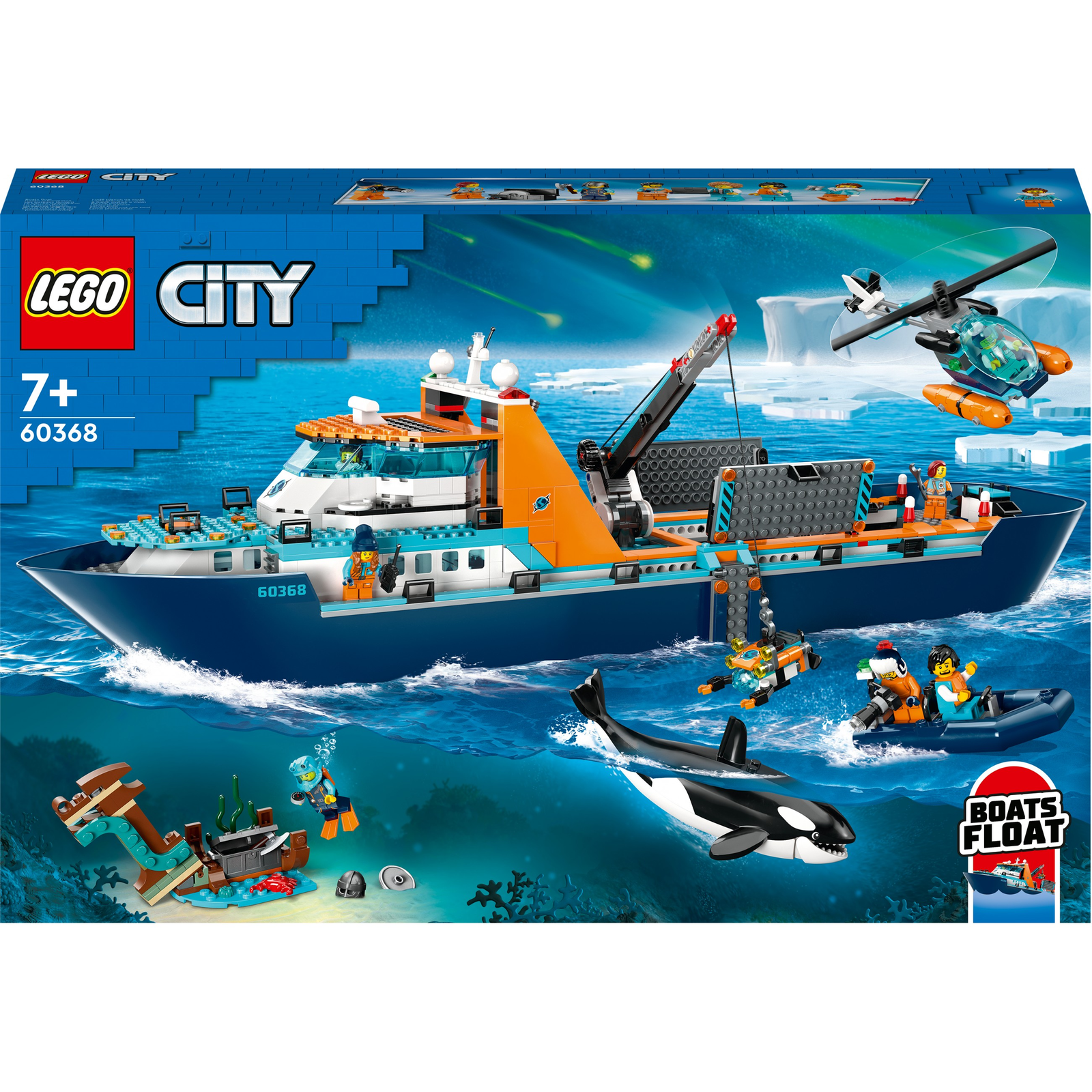 LEGO City 60368 Arktická průzkumná loď (60368)