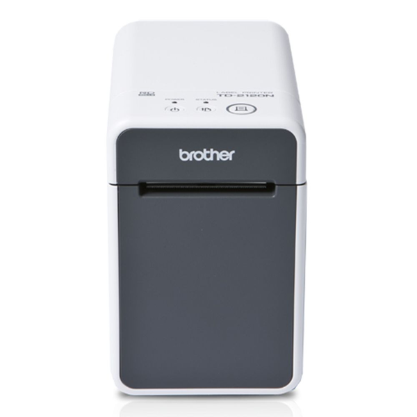 Brother TD-2120N címkenyomtató Direkt termál 203 x 203 DPI 152,4 mm/sec Vezetékes Ethernet/LAN csatlakozás