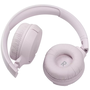JBL Tune 510, Bluetooth стерео слушалки, v5.0, Multipoint, микрофон, функционален бутон, контрол на звука, сгъваеми, розови (RS134089)
